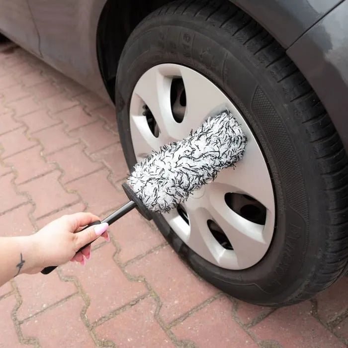 Brosse Lavage Voiture - CarWashBrush™ - Gris - Produit Automobile SP