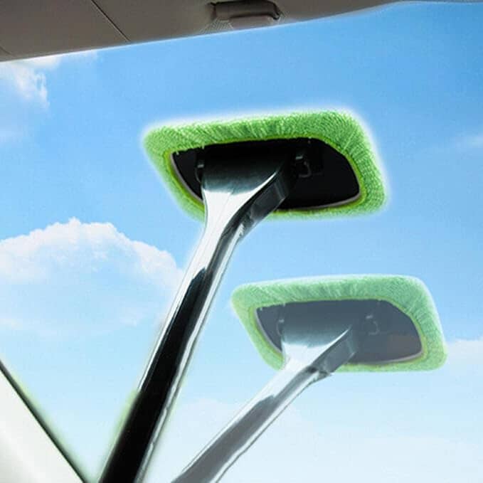 Brosse Nettoyage Voiture - WindowCleanerBrush™ - Vert - Produit Automobile SP